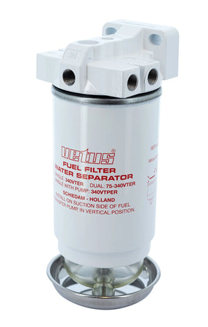 VETUS Spin-on filter, 30-micron, Max. 380l/h