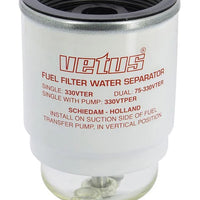 VETUS Spin-on filter, 30-micron, Max. 460l/h