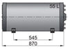 VETUS Double-wall calorifiers, type WHD (WHD055)