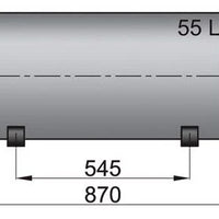 VETUS Double-wall calorifiers, type WHD (WHD055)