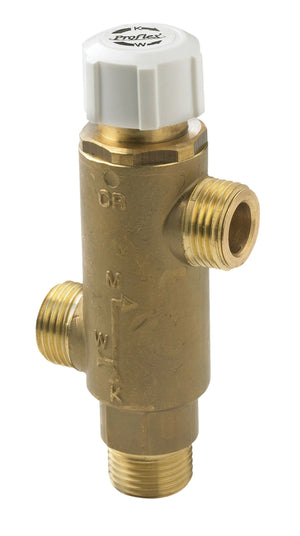 VETUS thermostatic mixer for calorifiers, 30-70°C