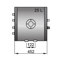 VETUS Twin-coil calorifier, 25lt. (WHT025)