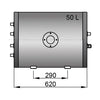 VETUS Twin-coil calorifier, 50lt. (WHT050)