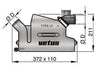 VETUS Waterlock type LP45, with rotating inlet for 45mm hose (WLOCKL45R)
