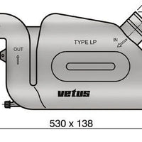 VETUS Waterlock type LP50S 'Super' 50mm hose (WLOCKL50S)