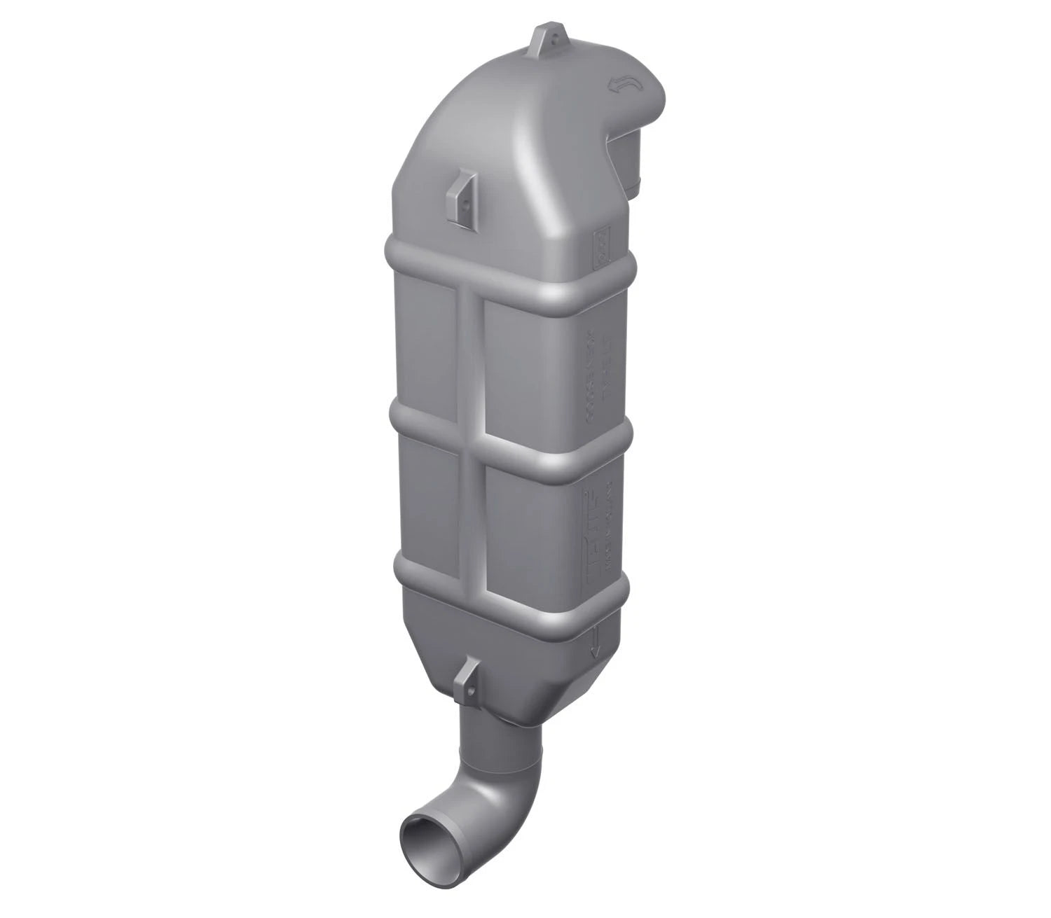 VETUS plastic gooseneck type LT50, 51mm