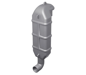 VETUS plastic gooseneck type LT60, 60mm