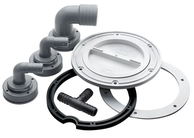 VETUS installation kit for rigid waste/drinking water tanks