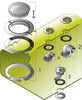 VETUS installation kit for rigid waste/drinking water tanks (WTKIT)