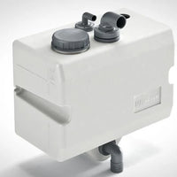 VETUS Bulkhead mounted waste water tank, 25lt, horizontal version