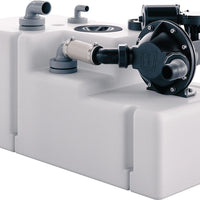 VETUS Waste water tank system 61lt, includes 24V pump & sensor