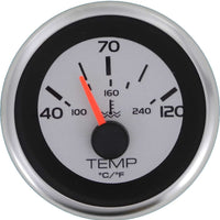 Veethree Argent Analogue Gauge - Water TEMP  (40 - 120 degrees C)