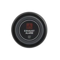 VETUS exhaust temperature alarm, black, 12V, cut-out size 52mm