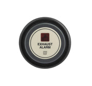 VETUS exhaust temperature alarm, white, 24V, cut-out size 52mm