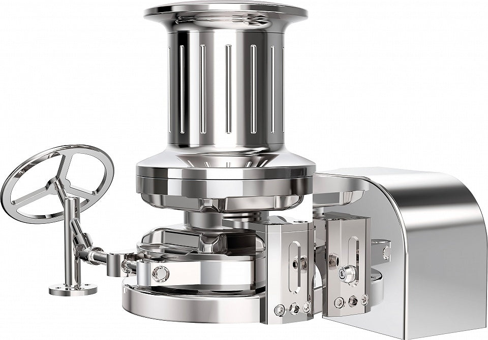 Xroy XR9 15000ACD - 15KW 400/690V Windlass with 24 mm gypsy With drum Ø 420mm(*)