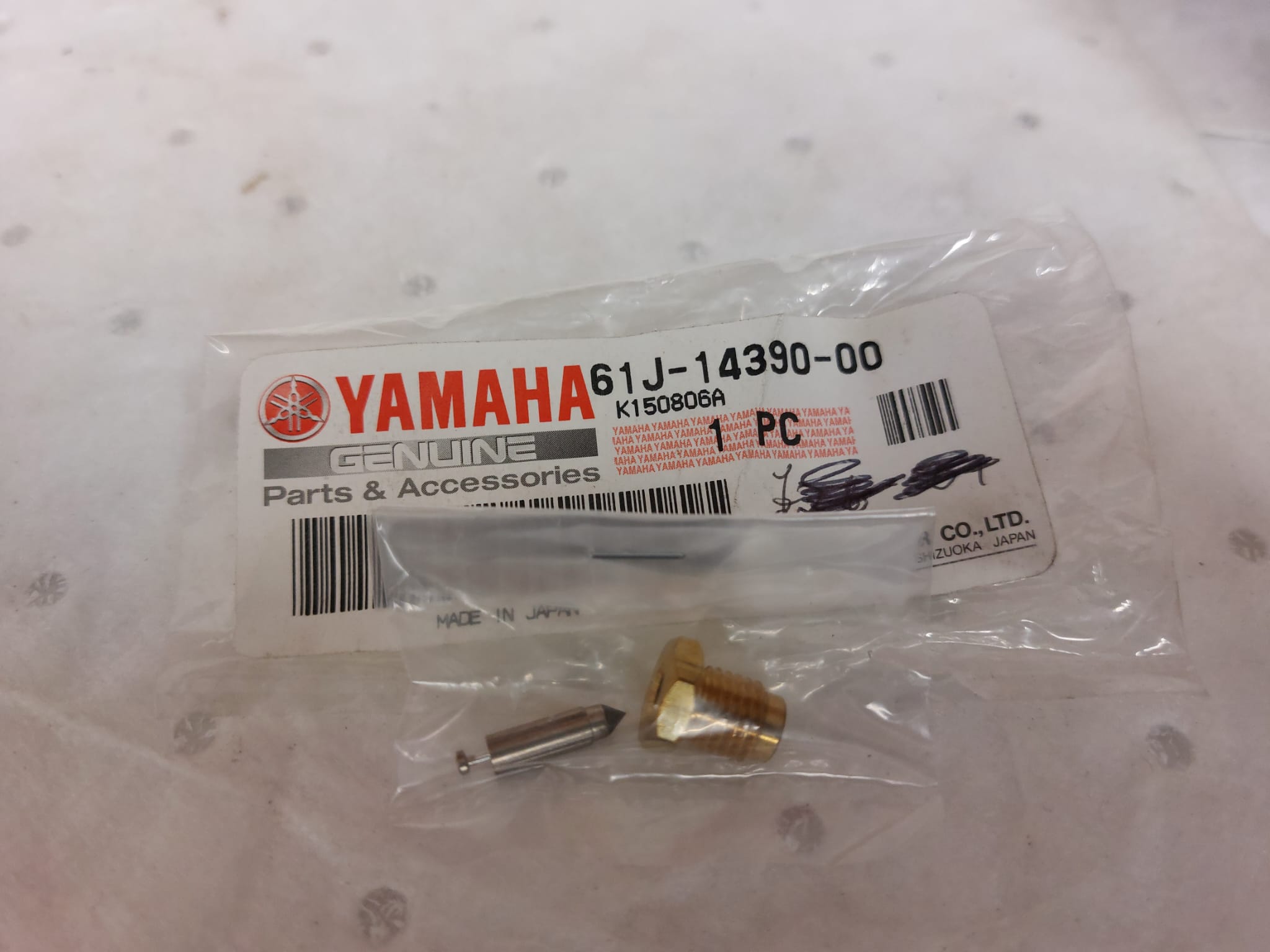 CARB VALVE  61J-14390-00  YAMAHA