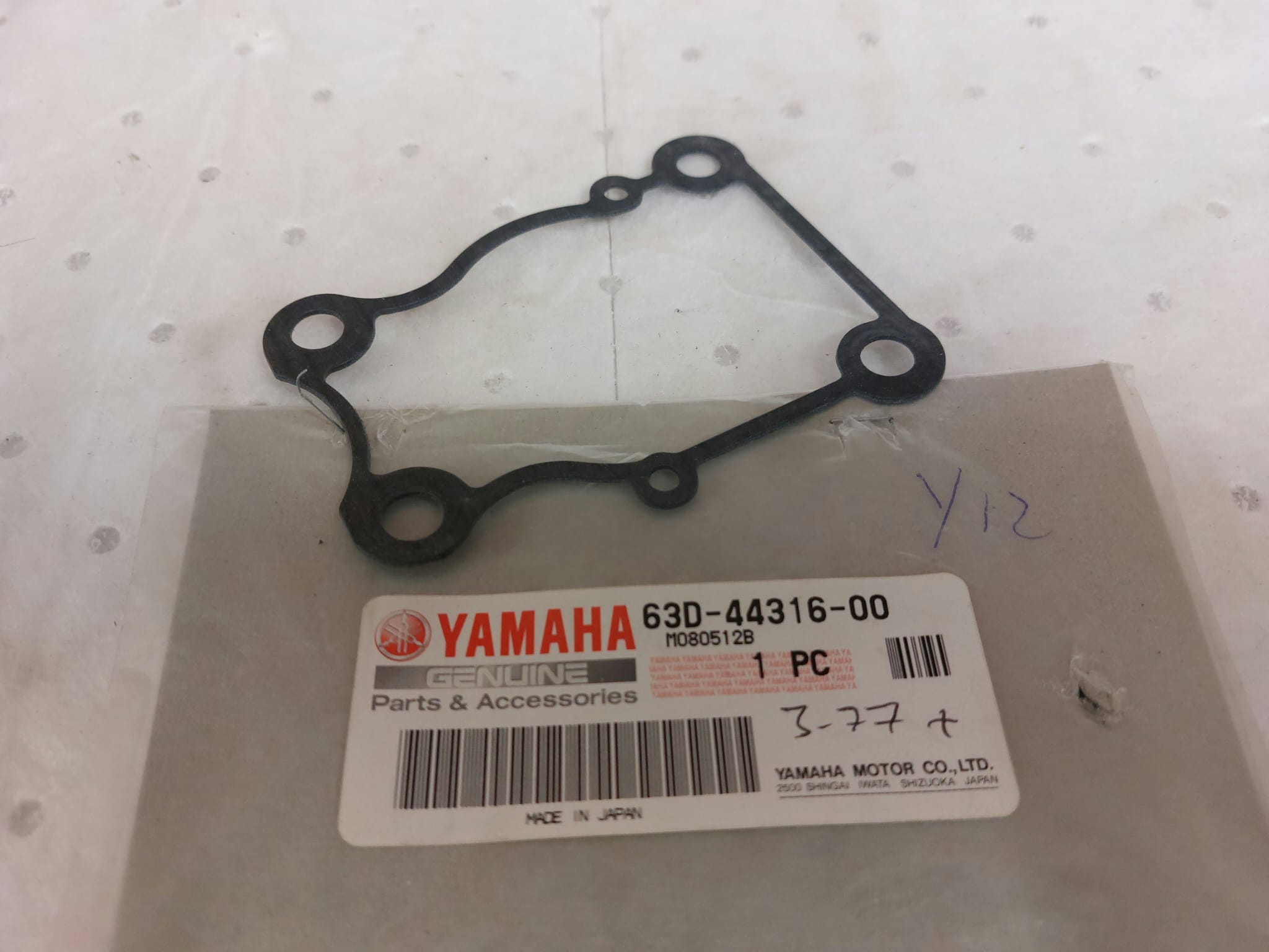 GASKET  63D-44316-00  YAMAHA