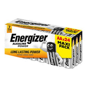AA Energizer Alkaline Batteries 24 Pack