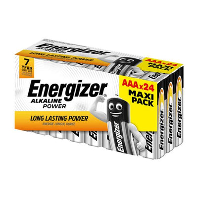 AAA Energizer Alkaline Batteries (24 Pack)