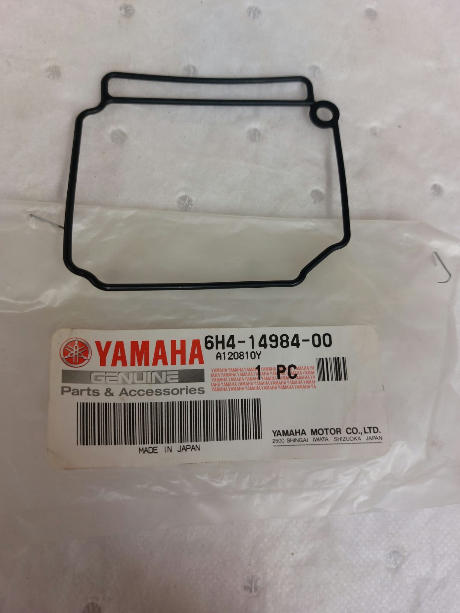 RUBBER GASKET 6H4-14984-00  YAMAHA