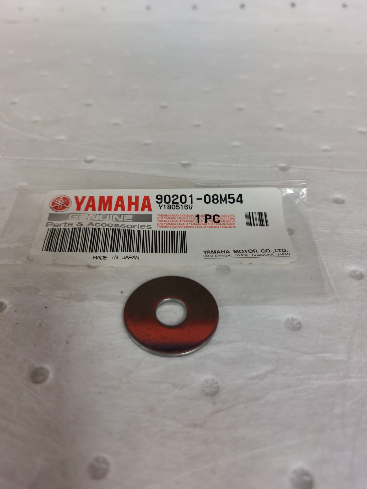 WASHER PLATE 90201-08M54  YAMAHA