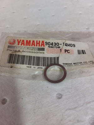 DRAIN SCREW SEAL 90430-14M09  YAMAHA