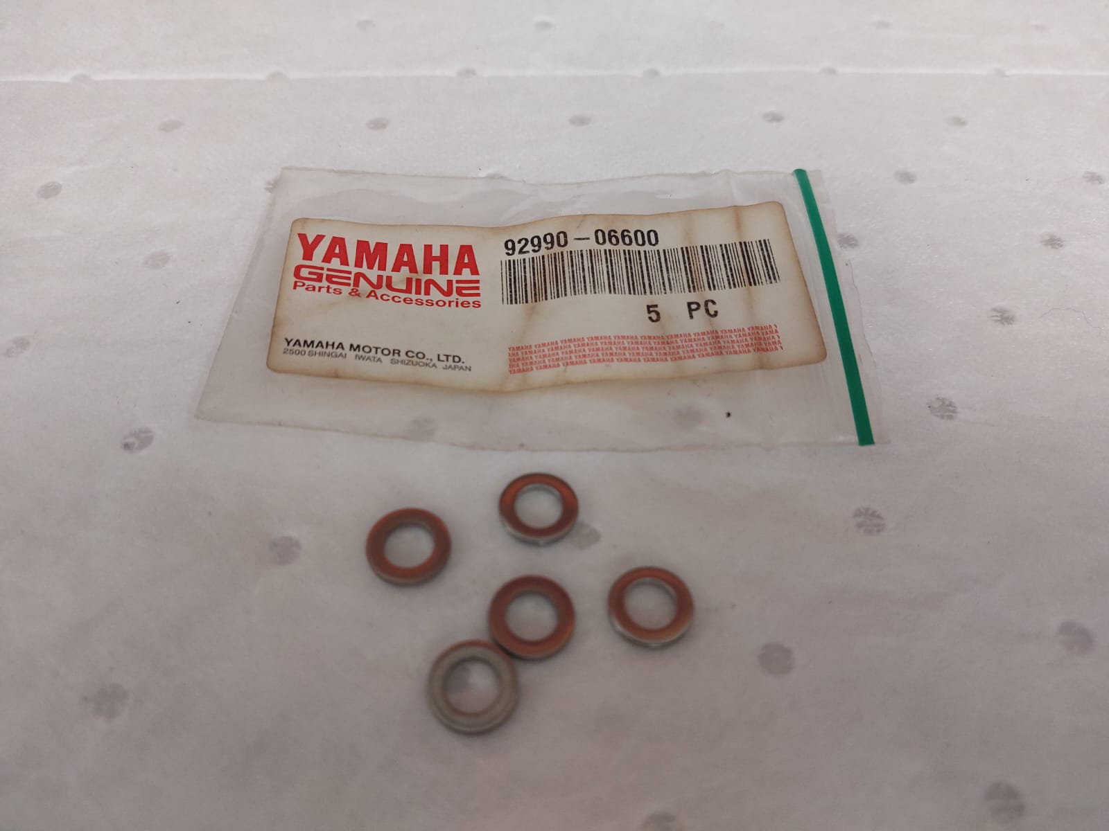 WASHER  92990-06600  YAMAHA