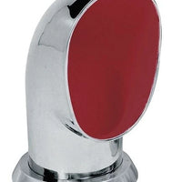 VETUS cowl ventilator YOGI, 125 mm, SS 316, red interior