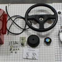 White Mini Steering Console - Z1387
