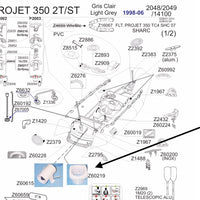 Zodiac Grill Ventilation Fitting- Jet Boats - Z60219