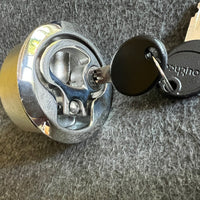 Zodiac Locking countersunk Locker Latch With 2 Keys - Z67302