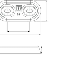 VETUS Hull anode type 15 , zinc (excl. connection kit) (ZINK15C)