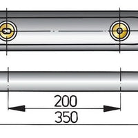 VETUS Hull anode type 35 , zinc (excl. connection kit) (ZINK35C)