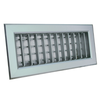 Aluminum 4 way Supply Grille, 100x100 mm (4x4") 69466N