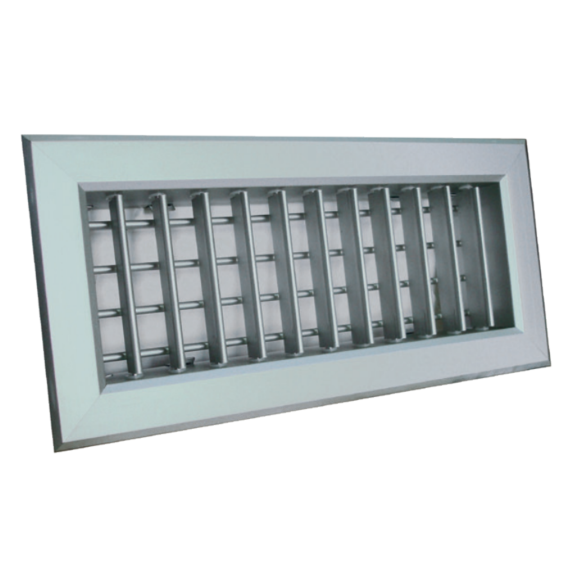 Aluminum 4 way Supply Grille, 200x100 mm (8x4") 69023B