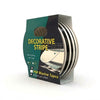 PSP Colour Stripe Triple Stripe T3 20mm Black 20mm x 10m