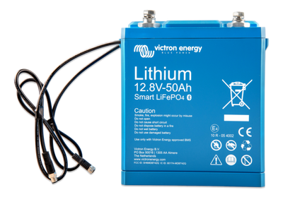 Victron Lithium Ion Battery - 12V 50Ah - Smart