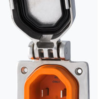 SmartPlug Stainless Steel shorepower inlet. 125V - 30A - IP56