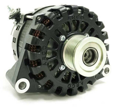 ARCO Alternator - 48V 8kW - N62 Side Battery Post - Externally Regulated - Isolated Ground - 50mm K6 Pulley - 4604