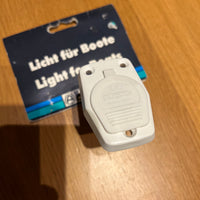 Aqua Signal Series 20 Nav Light Base socket for Pole White 12V