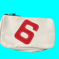 Sailcloth Wash Bag with Sail Number -