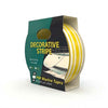 PSP Colour Stripe Triple Stripe T1 19mm Yellow 19mm x 50m