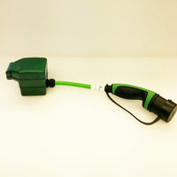 Mode 2 Charging cable adapter. Plugs: Type 2 male to Domestic socket. 10A. 230V. 0.5m