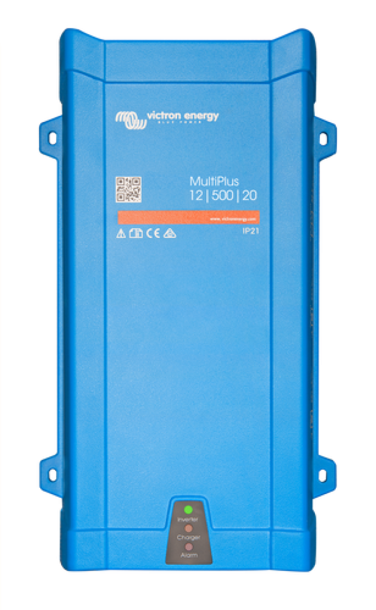 Victron Phoenix Sine Wave MultiPlus. 12V, 500VA Inverter with 20 Amp Charger (IP21).