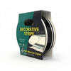 PSP Colour Stripe Double Stripe D1 21mm Black 21mm x 10m