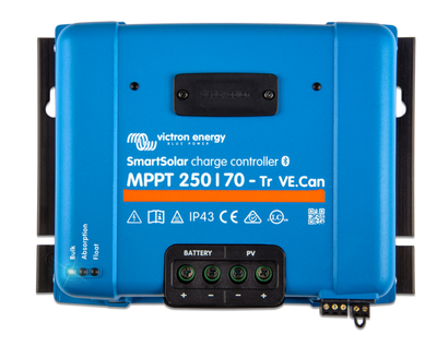 Victron BlueSolar 250/70 SMART CHARGE Controller with terminal clamp connection