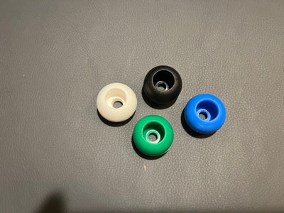 Rope or shock cord Ball Stopper  4 balls 4 colours 30 mm OD