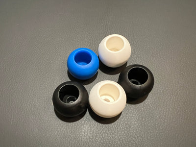 Rope or shock cord Ball Stopper  5 balls 3 colours 30 mm OD