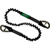 Elastic 2 Hook Safety Line Black - BALTIC