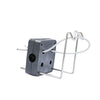 Horseshoe buoy holder Svart/Krom - BALTIC